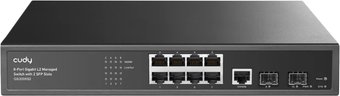 Управляемый коммутатор 2-го уровня Cudy GS2008S2 1.0
