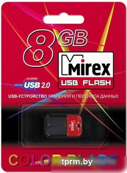 USB Flash Mirex ARTON RED 8GB (13600-FMUART08) 