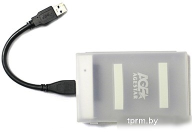 Бокс для жесткого диска AgeStar SUBCP1 White 