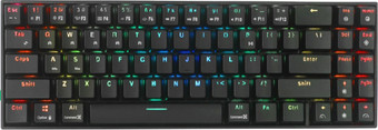 Клавиатура Royal Kludge RK71 RGB (черный, RK Red)