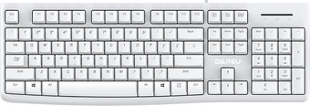 Клавиатура Dareu LK185 (белый)