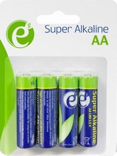 Батарейки EnerGenie Super Alkaline AA 4 шт. EG-BA-AA4-01