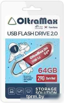 USB Flash OltraMax 290 64GB (красный) 