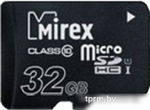 Карта памяти Mirex microSDHC UHS-I (Class 10) 32GB [13612-MCSUHS32] 