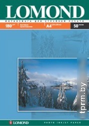 Фотобумага Lomond Матовая A4 180 г/кв.м. 50 листов (0102014) 