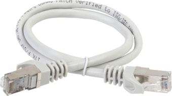 Кабель ITK RJ45 - RJ45 PC01-C5EFL-3M (3 м, серый)