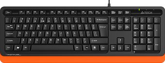 Клавиатура A4Tech Fstyler FKS10 (черный/оранжевый)