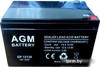 Аккумулятор для ИБП AGM Battery GP 12120 (12В/12 А·ч) 