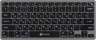 Клавиатура Oklick 835S (серый/черный)