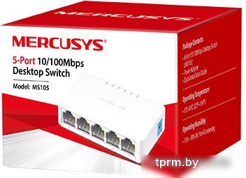 Неуправляемый коммутатор Mercusys MS105 