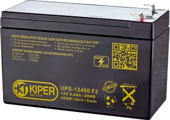 Аккумулятор для ИБП Kiper UPS-12460 (12В/9 А·ч)