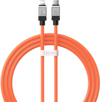 Кабель Baseus CoolPlay Series Fast Charging Cable 20W USB Type-C - Lightning (1 м, оранжевый)
