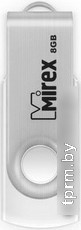 USB Flash Mirex SWIVEL WHITE 8GB (13600-FMUSWT08) 