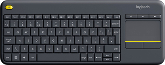 Клавиатура Logitech K400 Plus (черный, нет кириллицы)