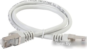 Кабель ITK RJ45 - RJ45 PC01-C5EFL-3M (3 м, серый) 