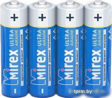 Батарейки Mirex Ultra Alkaline AA 4 шт LR6-S4 