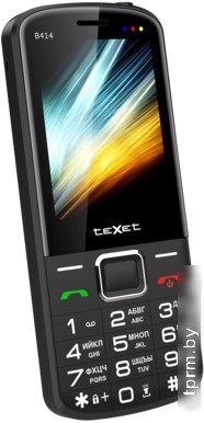 Кнопочный телефон TeXet TM-B414 (черный) 