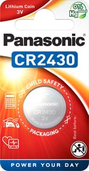 Батарейки Panasonic CR2430 CR-2430EL/1B