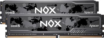Оперативная память Apacer NOX 2x32ГБ DDR5 5200 МГц AH5U64G52C522MBAA-2