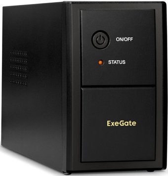 Источник бесперебойного питания ExeGate SpecialPro UNB-650.LED.AVR.C13.RJ.USB