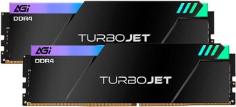 Оперативная память AGI Turbojet RGB 2x8ГБ DDR4 3600 МГц AGI3EPC08UD848