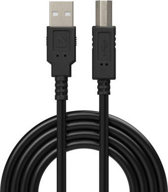 Кабель Defender USB Type-A - USB Type-B (3 м, черный)