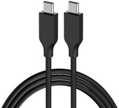 Кабель Genius ACC-C2CC-3A USB Type-C - USB Type-C (1.5 м, черный)
