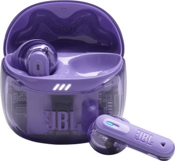 Наушники JBL Tune Flex 2 Ghost (фиолетовый)