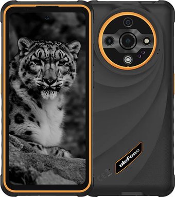 Телефон Ulefone Armor X31 6GB/128GB (черный/оранжевый)