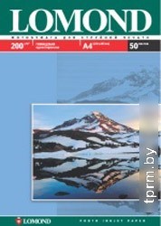 Фотобумага Lomond Глянцевая A4 200 г/кв.м. 50 листов (0102020) 