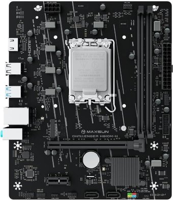 Материнская плата Maxsun Challenger H610M-H V1