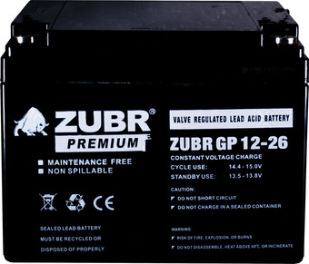 Аккумулятор для ИБП Zubr GP 12-26