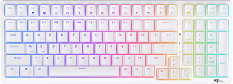 Клавиатура Royal Kludge RK98 RGB (белый, RK Brown)