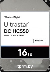 Жесткий диск WD Ultrastar DC HC550 16TB WUH721816ALE6L4 