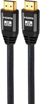 Кабель KS-IS KS-486-2 HDMI - HDMI (2 м, черный)