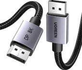 Кабель Ugreen DP120 25906 DisplayPort - DisplayPort (3 м, черный)