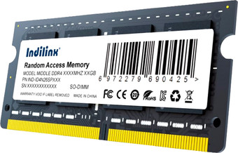 Оперативная память Indilinx 8ГБ DDR4 SODIMM 3200 МГц IND-ID4N32SP08X