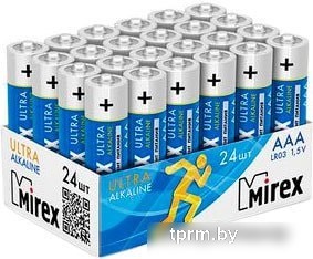 Батарейки Mirex Ultra Alkaline AAA 24 шт LR03-B24 