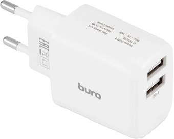 Сетевое зарядное Buro BUWH1 (белый)