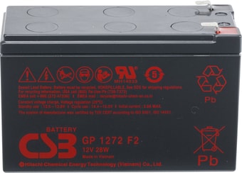 Аккумулятор для ИБП Kiper GP-1272 28W F2 (12В/7.2 А·ч)