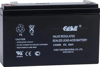 Аккумулятор для ИБП Casil CA680 (6В/8 А·ч)