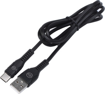 Кабель Digital Part TC-303 USB Type-A - USB Type-C (1 м, черный)