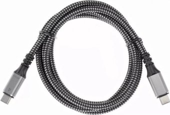 Кабель VCOM CU540M-1.2M USB4 - USB4 (1.2 м, черный)