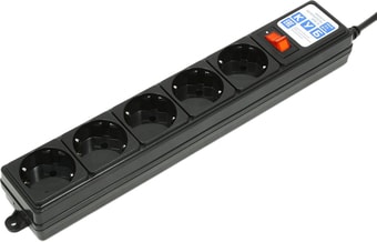 Сетевой фильтр Power Cube SPG-B-6-BLACK(ОТКР)
