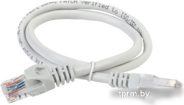 Кабель ITK RJ45 - RJ45 PC01-C5EU-10M (1 м, серый) 