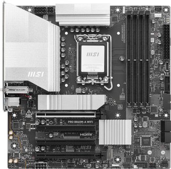 Материнская плата MSI Pro B860M-A WiFi
