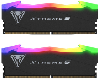 Оперативная память Patriot Viper Xtreme 5 RGB 2x24ГБ DDR5 7600 МГц PVXR548G76C36K