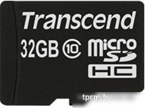 Карта памяти Transcend microSDHC Class 10 32 Гб (TS32GUSDC10) 