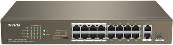 Неуправляемый коммутатор Tenda TEF1118P-16-150W