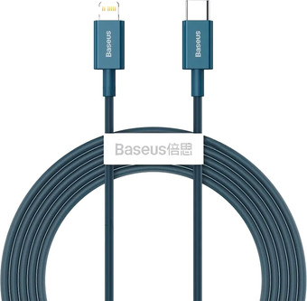 Кабель Baseus Superior USB Type-C - Lightning (1 м, синий)